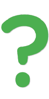 green question mark